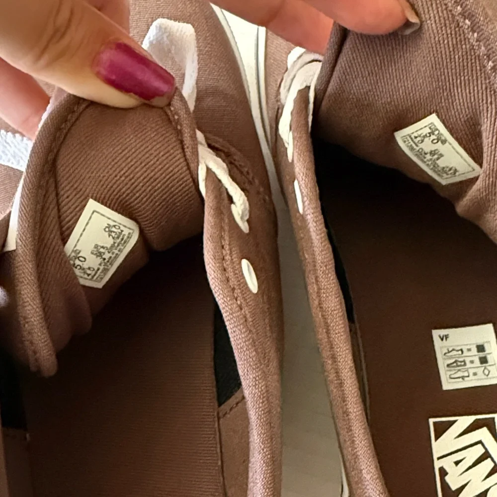 NIB Vans Atwood Youth Sz 5 Deep Taupe Brown Skate Shoes Classic Low Top Sneakers - Picture 7 of 12